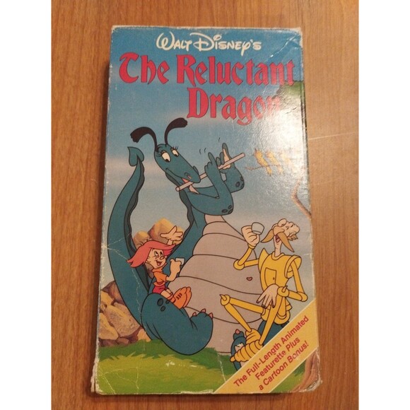 The Reluctant Dragon (VHS 1941) Walt Disney Classic Cartoon - Picture 2 of 7